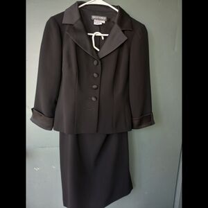 Black Women's Skirt Suit by Kasper